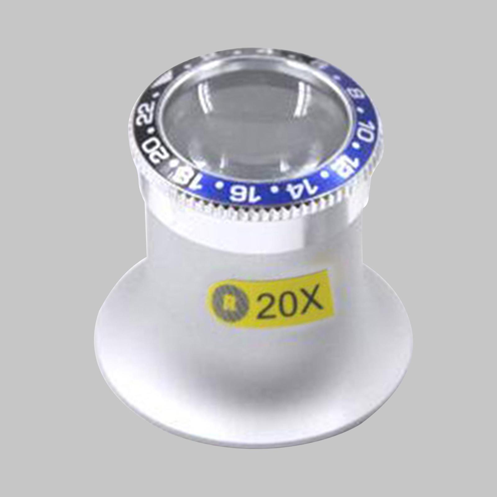 2-3pack Magnifying Eye Loupes Optical Magnifier Jewelry Watch Repair Blue Black
