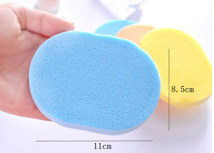 Mút Rửa Mặt Miếng Rửa Mặt Tẩy Trang Bọt Biển Siêu Mềm Mịn Làm Sạch Chăm Sóc Da Mặt Tiện Lợi