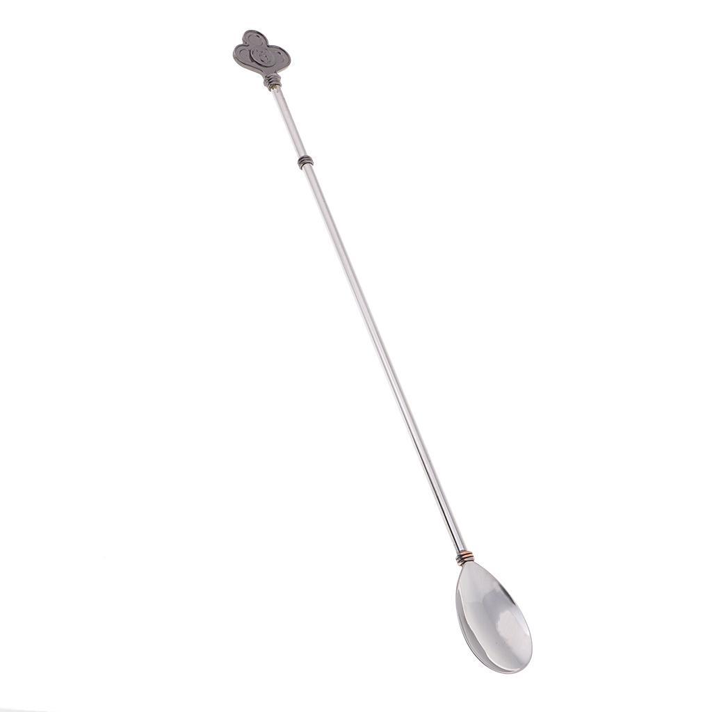 Cocktail Mixer Stainless Steel Wine Stirring Mixing Spoon Stir Spoon A