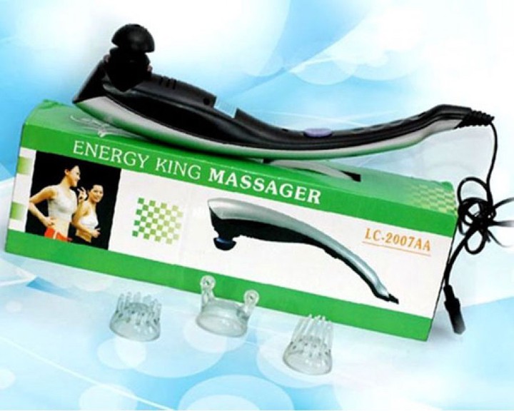 Máy đấm lưng massage cầm tay King Massage 3 đầu A-2007