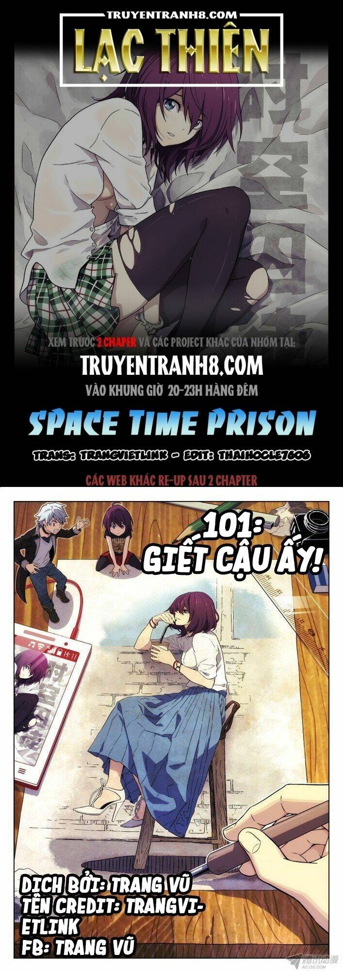 nhà tù không thời gian - space time prison chapter 101 1