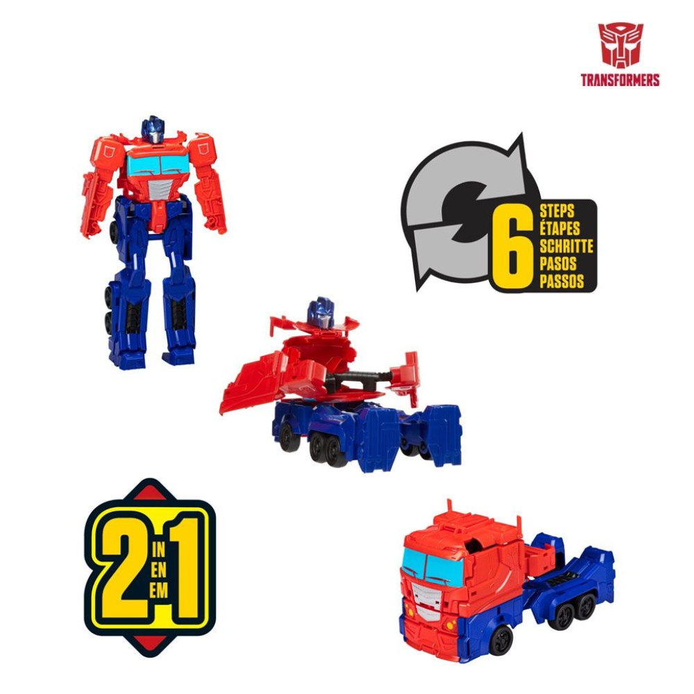 Đồ chơi robot biến hình Titan Changers Optimus Prime Transformers