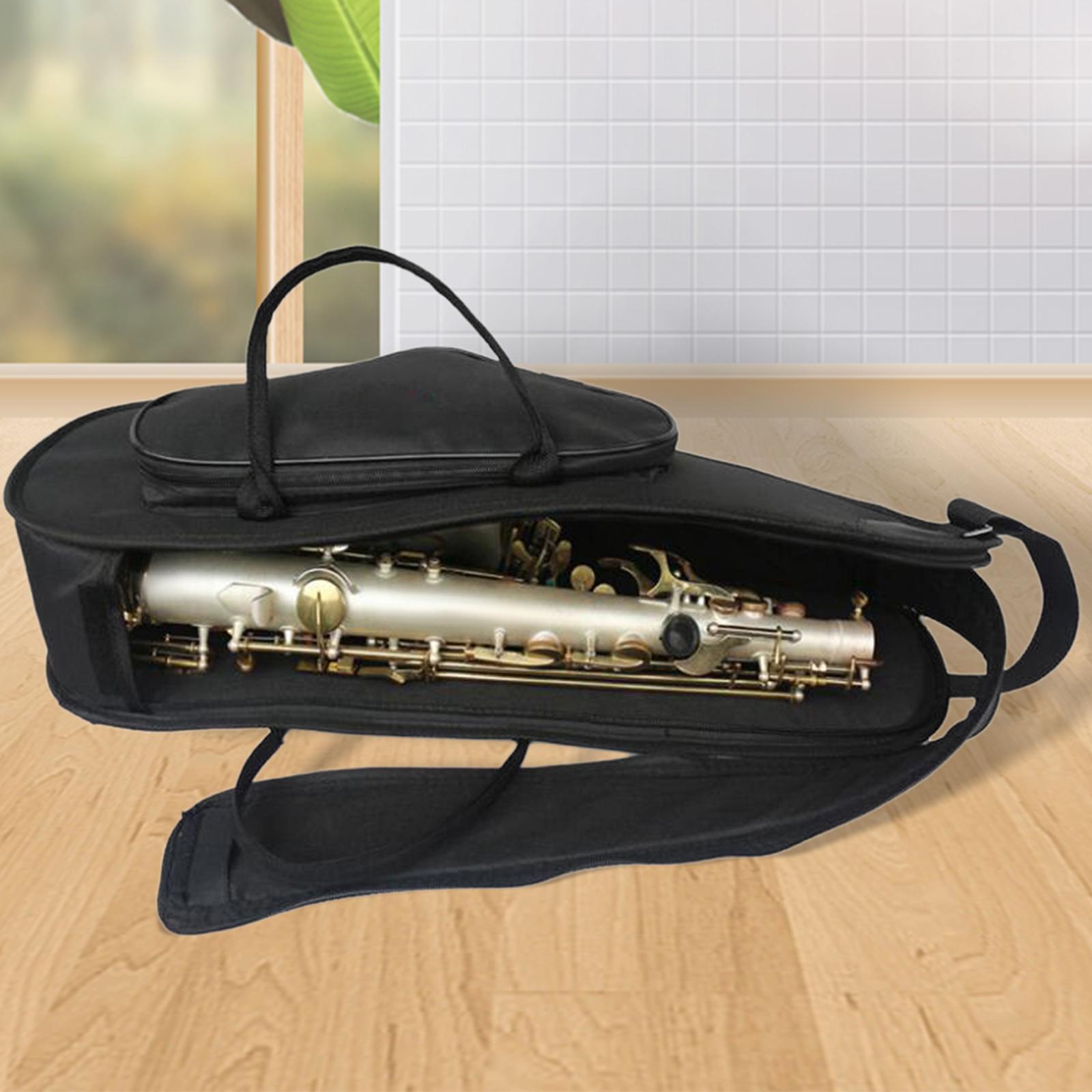 Portable Alto Saxophone Storage Bag Carry Case Sax Bag Case Thick Padded