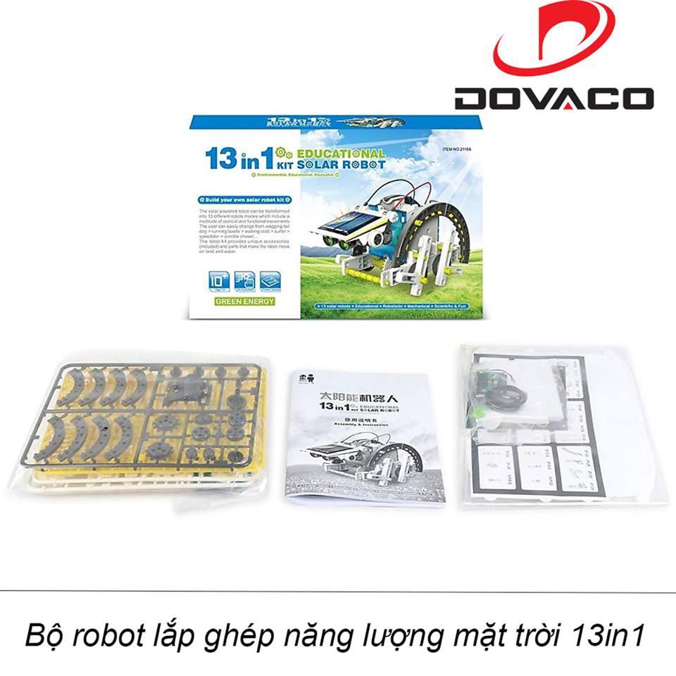 Bộ Robot lắp ghép năng lượng mặt trời 13 in 1