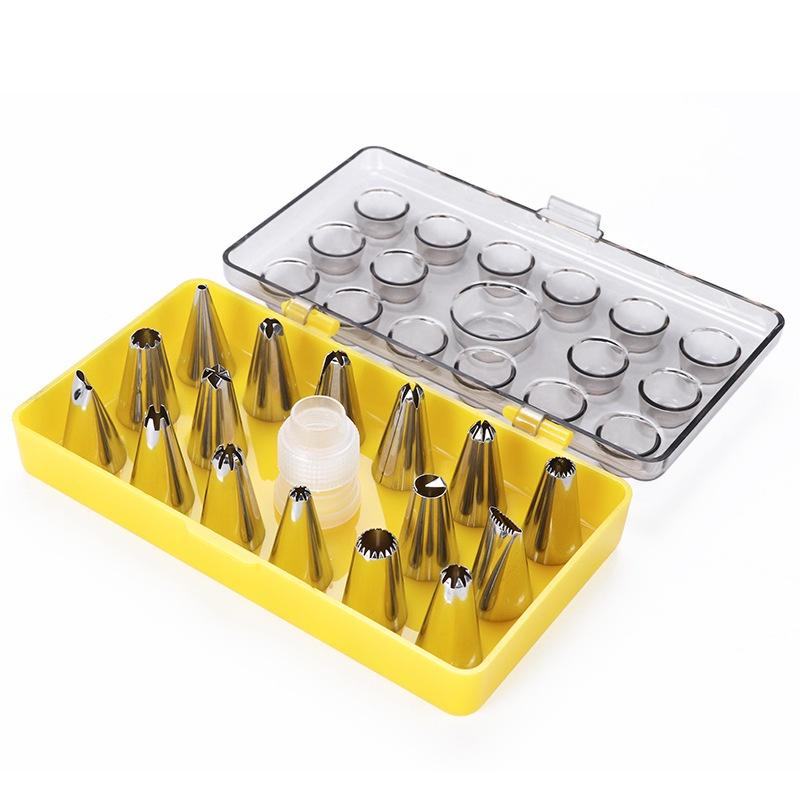 Đui Bắt Kem Set Hộp 18 Đui Bắt Kem Dụng Cụ Làm Bánh Sinh Nhật - CBDUI18P