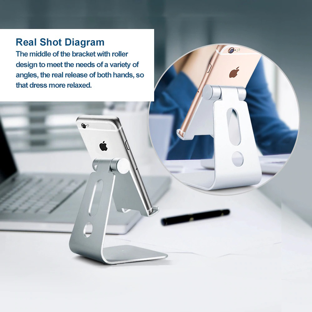 Giá đỡ điện thoại smatphone hợp kim nhôm Holder One Hot nguyên khối - Hàng nhâp khẩu