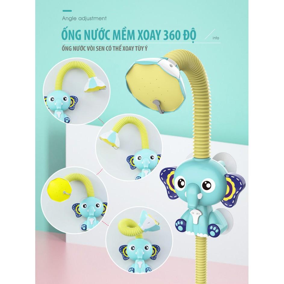 Vòi Sen Con Voi Cho Bé Bằng Điện