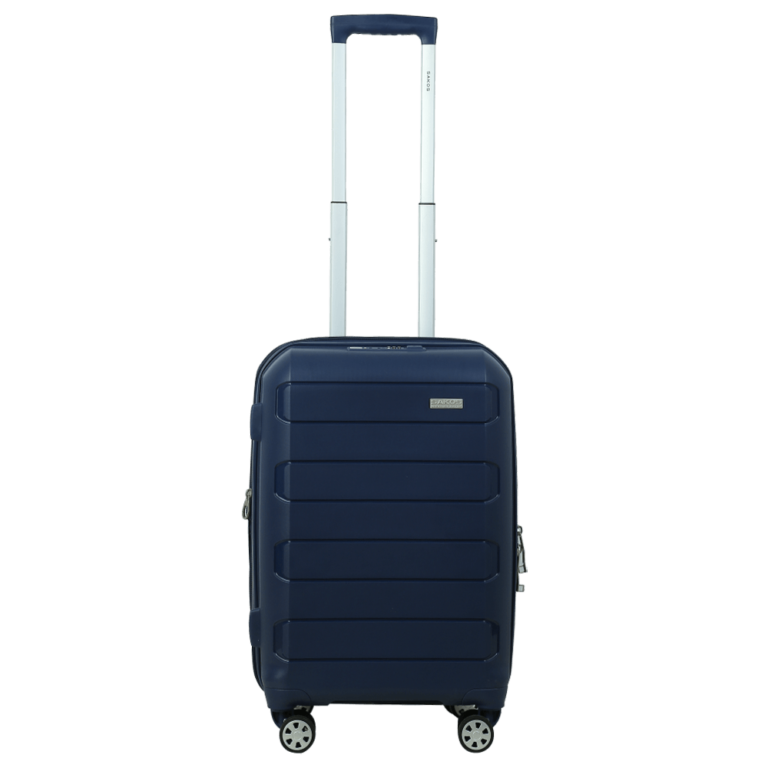 Vali Kéo Nhựa Du Lịch SAKOS PIONERO - Size S (20inch)/ Xách tay (Cabin) - Khóa TSA - Nhựa PP