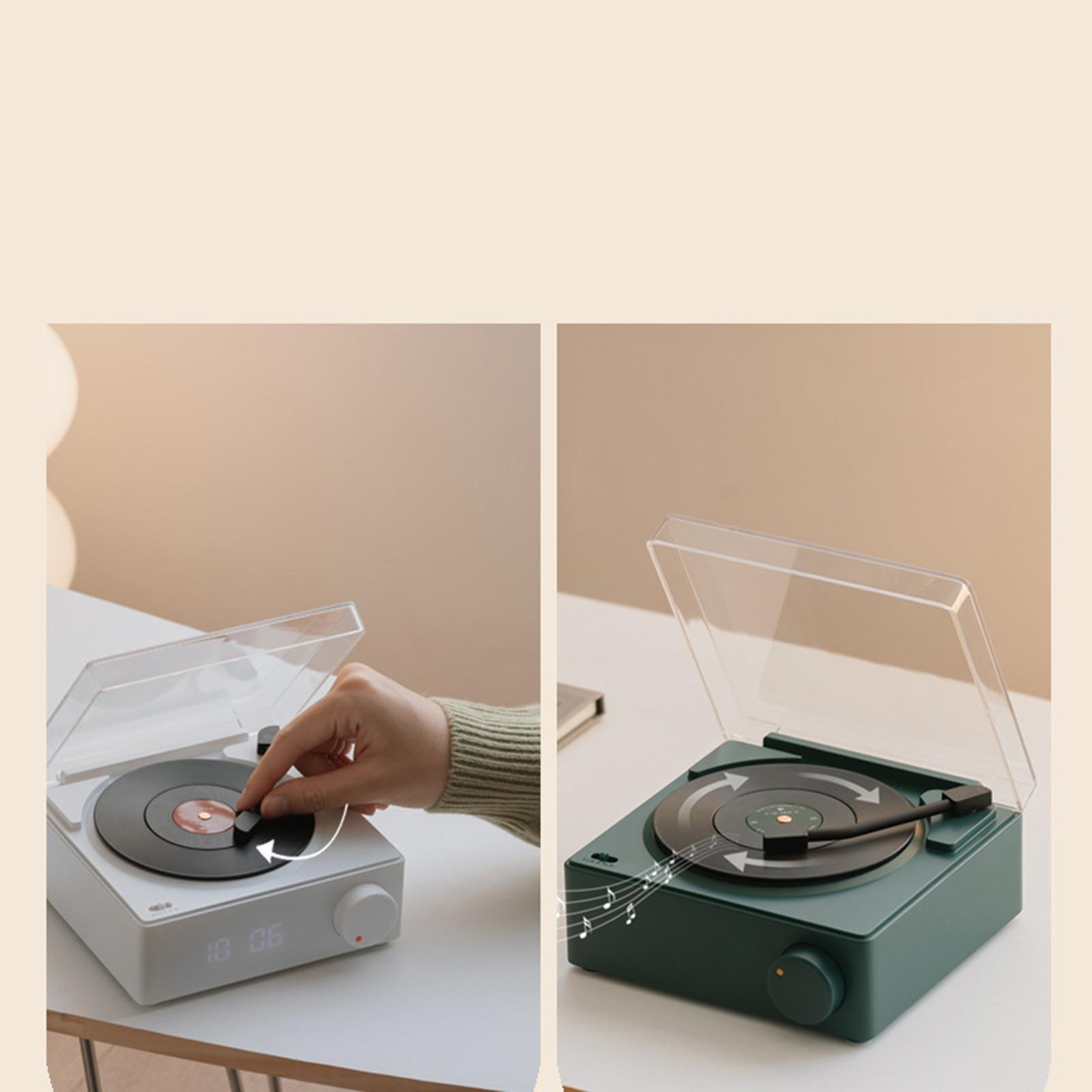 Turntable Multifunction Bluetooth 5..0 Bluetooth Speaker for Home Birthday Lover