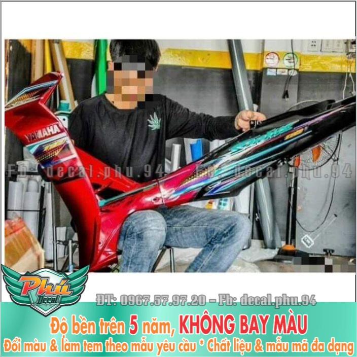 Tem rời Sirius Đỏ đen Kiểu mới