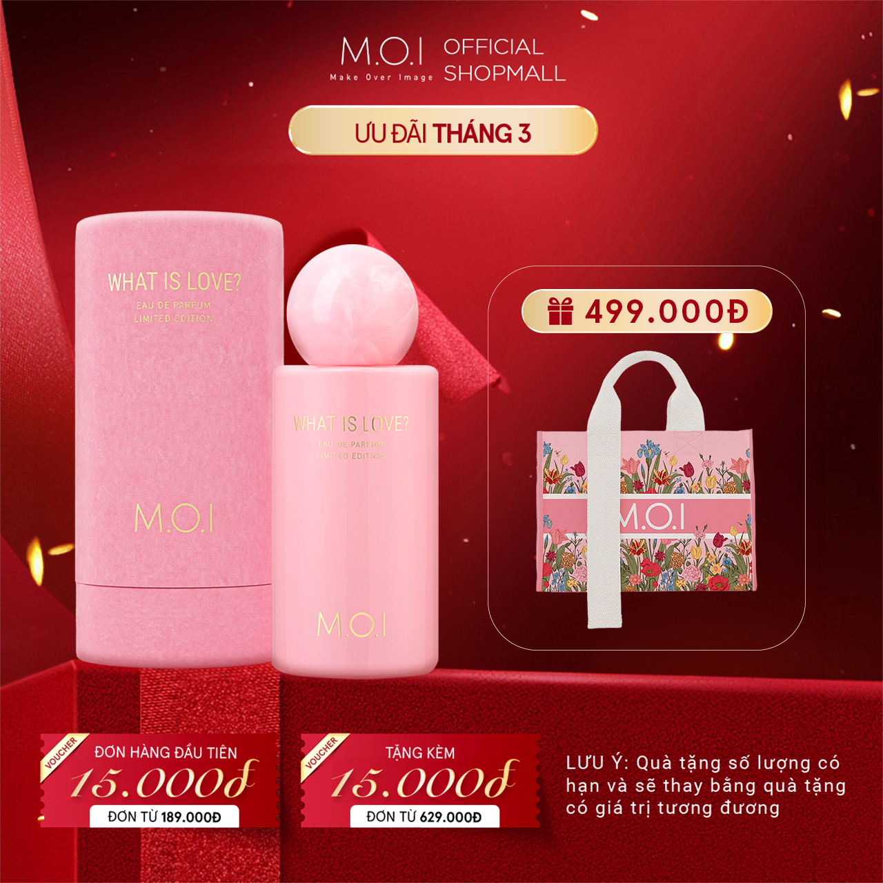 Nước hoa cao cấp MOI What Is Love? Phiên bản giới hạn 50ml