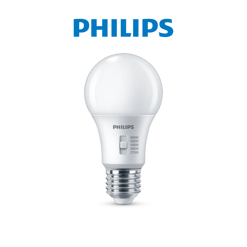 Bóng đèn Philips LED Bulb A60 DS FR DIM thay đổi nhiệt độ màu - Công suất (8W, 13W)