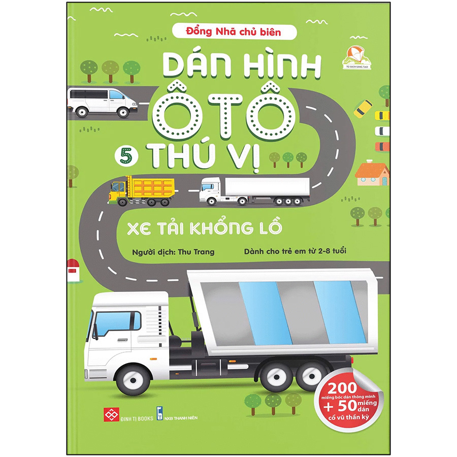 Dán Hình Ô Tô Thú Vị- Xe Tải Khổng Lồ