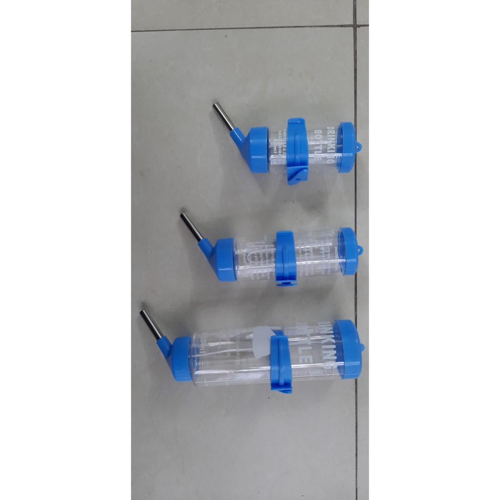 Bình nước bi lăn nhiều size cho hamster , thỏ , bọ ú