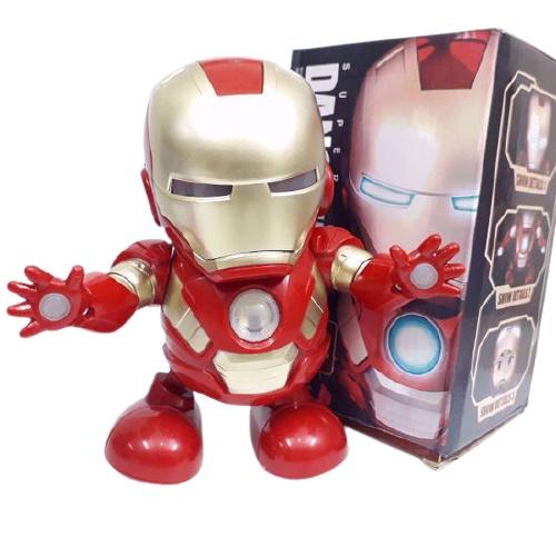 Đồ Chơi Siêu Nhân Iron Man Nhún Nhảy Theo Điệu Nhạc Vui Nhộn