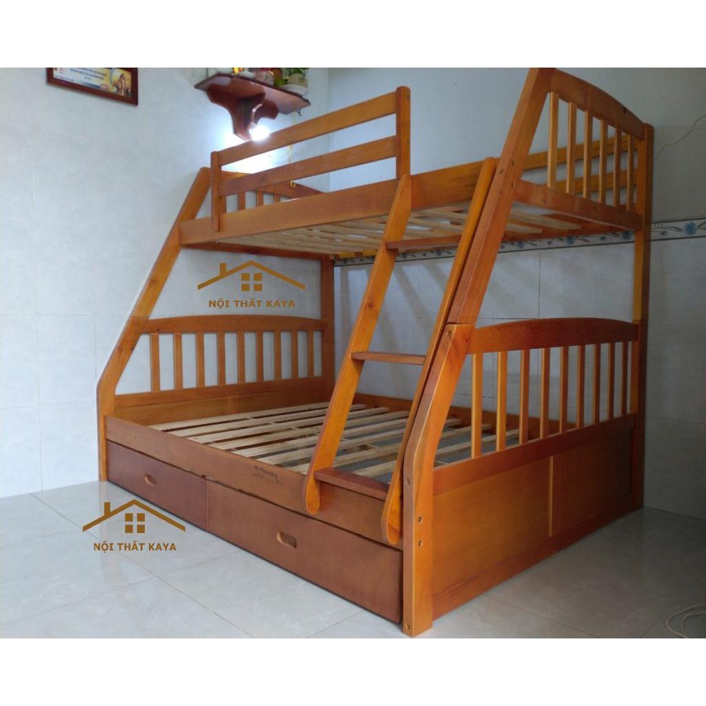 Giường 2 Tầng Xuất Khẩu GT230 (1m-1m4)