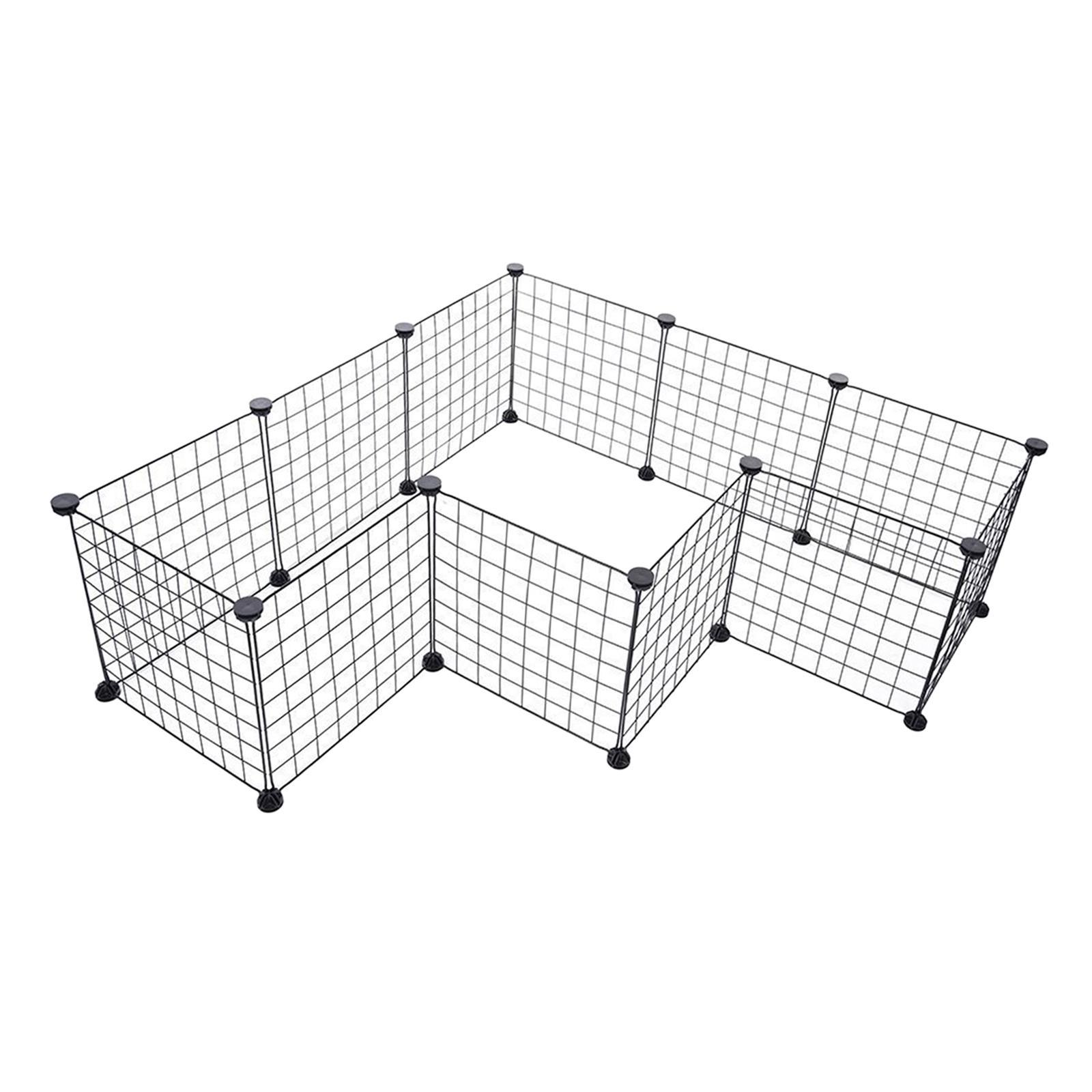 Dog Playpen Indoor Outdoor Dog Playpen Pet Fence for Hedgehog Rabbit Hamster