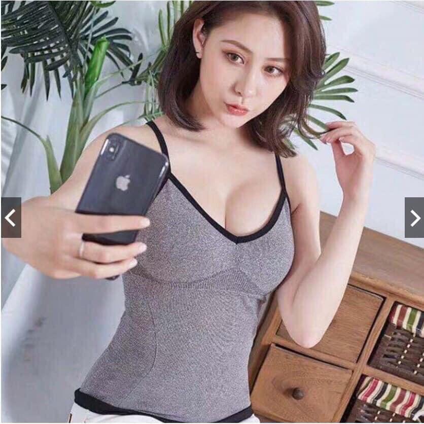 ÁO 2 DÂY NỮ CÓ ĐỆM NGỰC HÀNG CAO CẤP