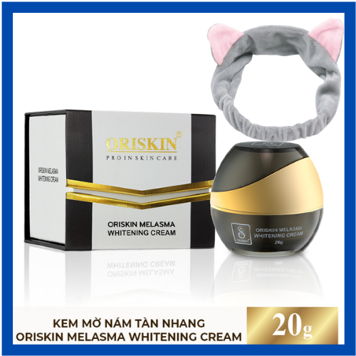 Kem Nám Tàn Nhang Oriskin Melasma & Whitening Cream Làm Mờ Nám Tàn Nhang Lâu Năm, Tặng Kèm Băng Đô Thời Trang Ngẫu Nhiên