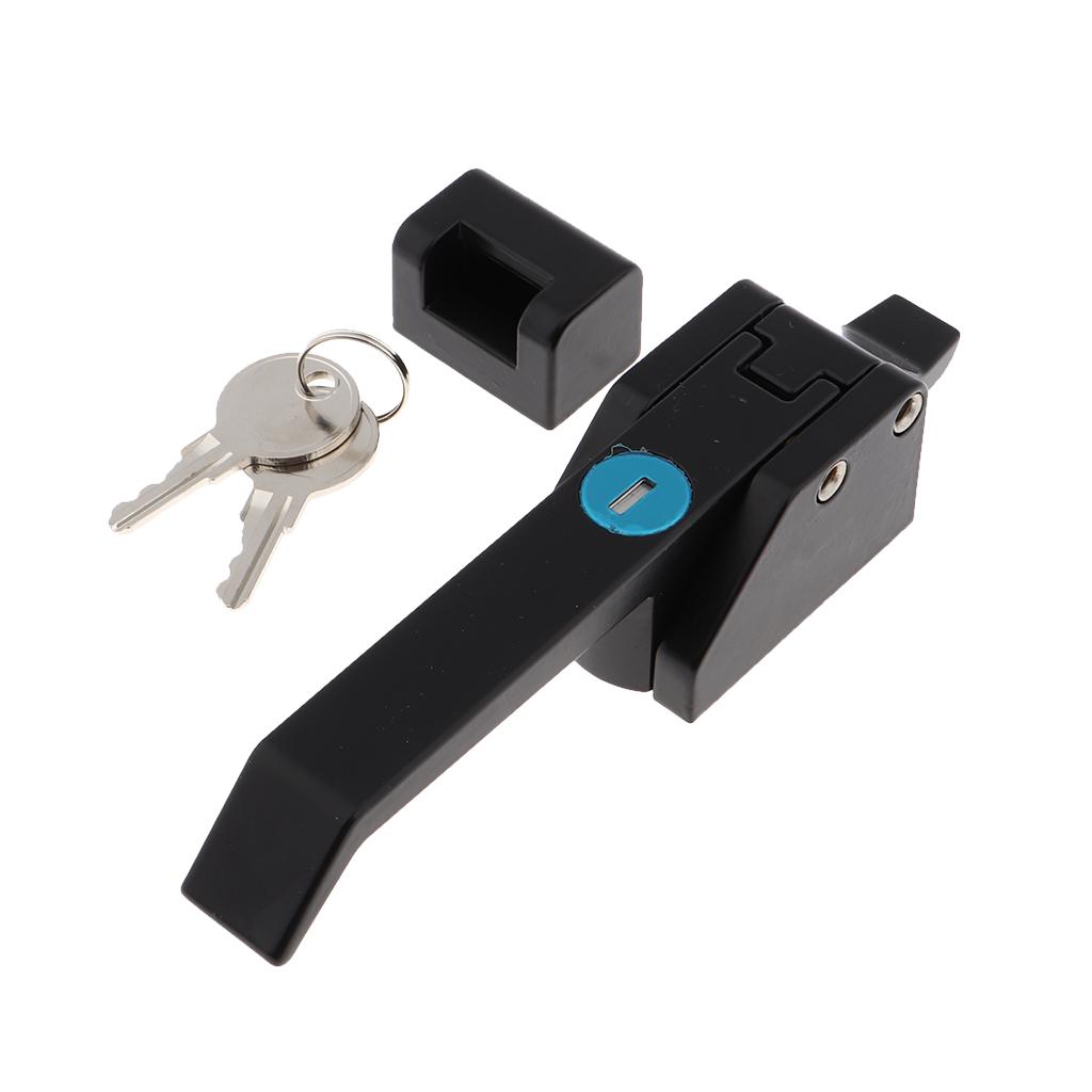 Lớn Hơn-Trung Tâm LEVER Chốt Kẽm Hợp Kim Cho Southco A7-10-352-20, Đen