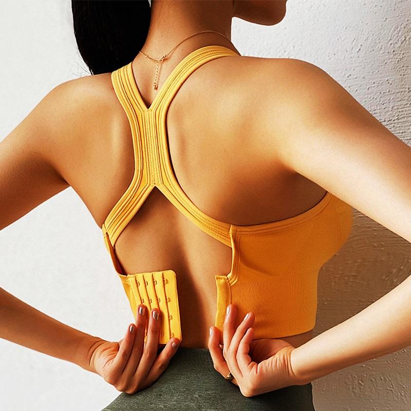 Đám Mây Che Giấu Nữ Áo Ngực Thể Thao Tập Yoga Thể Dục Xe Tăng Crop Top Đẩy Lên Quần Lót Chống Sốc Thể Thao Áo Tập Gym Áo Thể Thao Áo Thể Thao XL