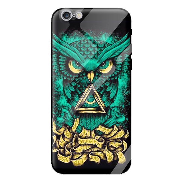 Ốp kính cường lực cho iPhone 6s mẫu CÚ 4 - Hàng chính hãng