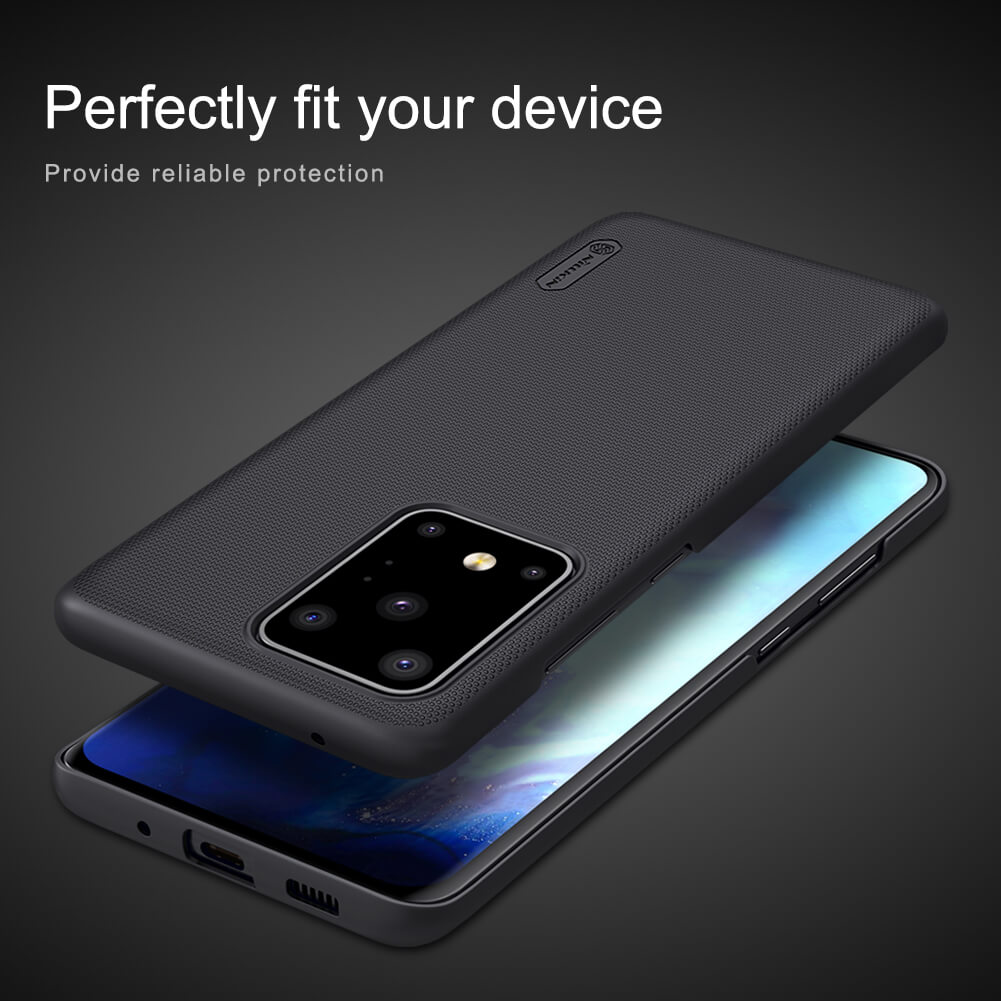 Ốp Lưng Sần chống sốc cho Samsung Galaxy S20 Ultra hiệu Nillkin Super Frosted Shield - Hàng Chính Hãng