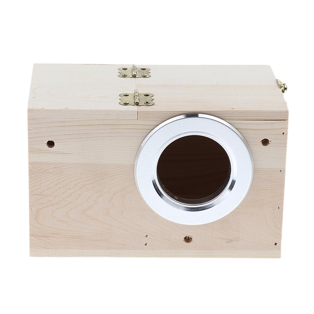 Wooden Cage House Breeding Box Nest For Bird Parrot Cockatiels Supplies #1
