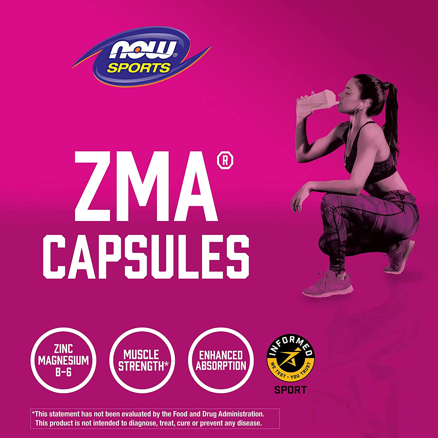 ZMA Now Viên Uống Bổ Sung Viamin Khoáng Chất Giúp Cải Thiện Giấc Ngủ Và Phục Hồi Cơ Bắp Sản Sinh Testosterone