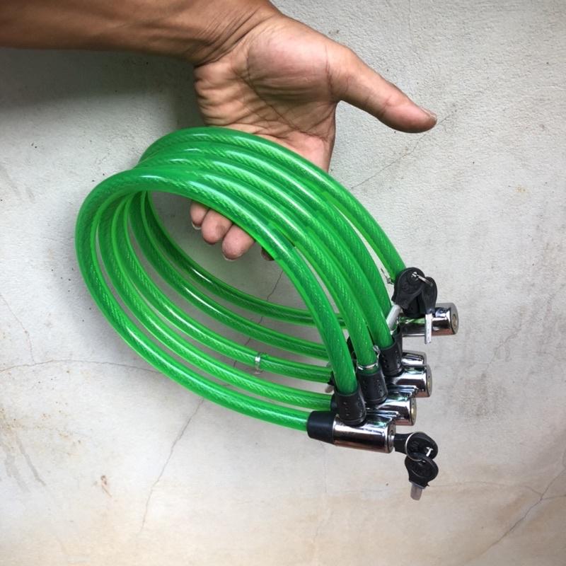 Khoá dây xe đạp chống trộm an toàn hàng nhập khẩu Đài Loan