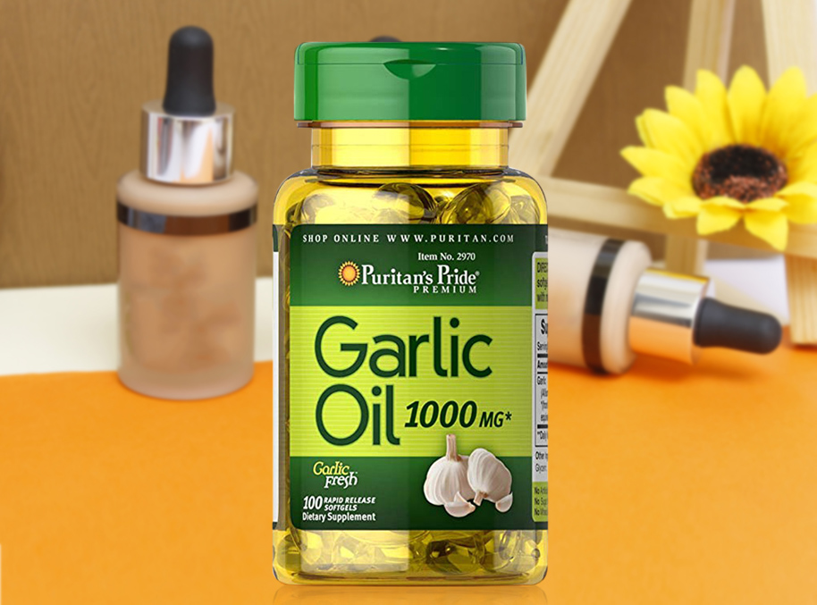 Thực phẩm chức năng bảo vệ sức khỏe tăng sức đề kháng Garlic Oil 1000mg