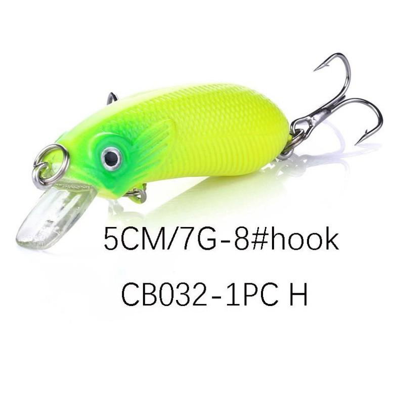 MỒI LURE 3D Dài 5cm nặng 7gr