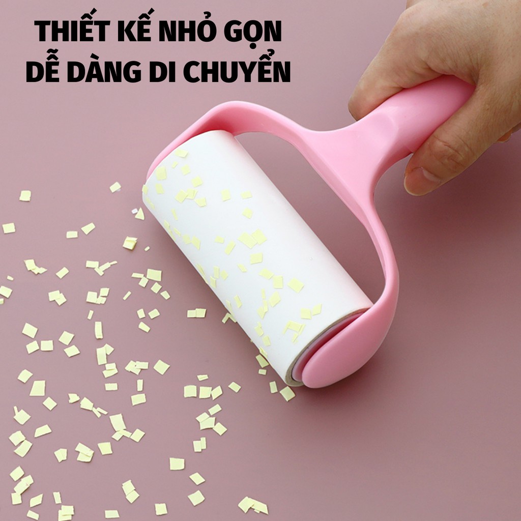 Combo Cây Lăn Bụi Quần Áo, Lông Chó Mèo, Giường Đệm, Nội Thất Trong Nhà  + Tặng Kèm 2 Cuộn Lăn Siêu Tiện Lợi - Hàng Loại 1 - Chính Hãng MINIIN