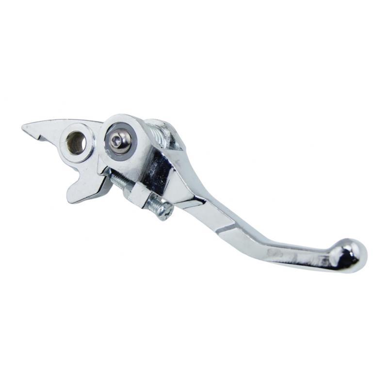 Aluminum Alloy Folding Clutch & Brake Lever for Motorbike 70cc 125cc Silver