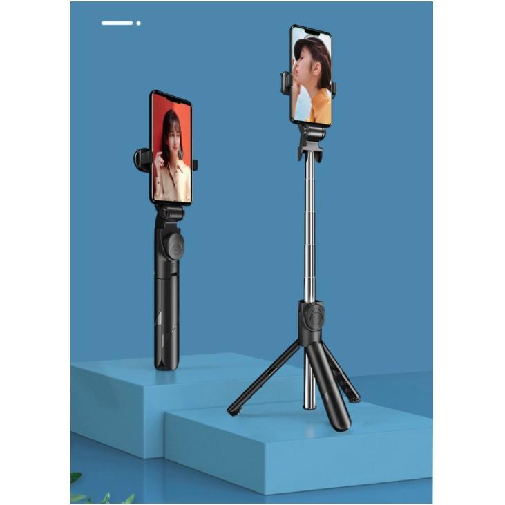 Gậy Chụp Hình Selfie Có Chân Chống + Remote Rời Mẫu XT02