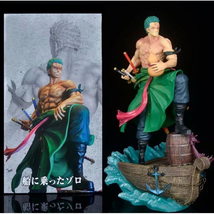 Mô Hình Figure One Piece Zoro đi thuyền 37cm