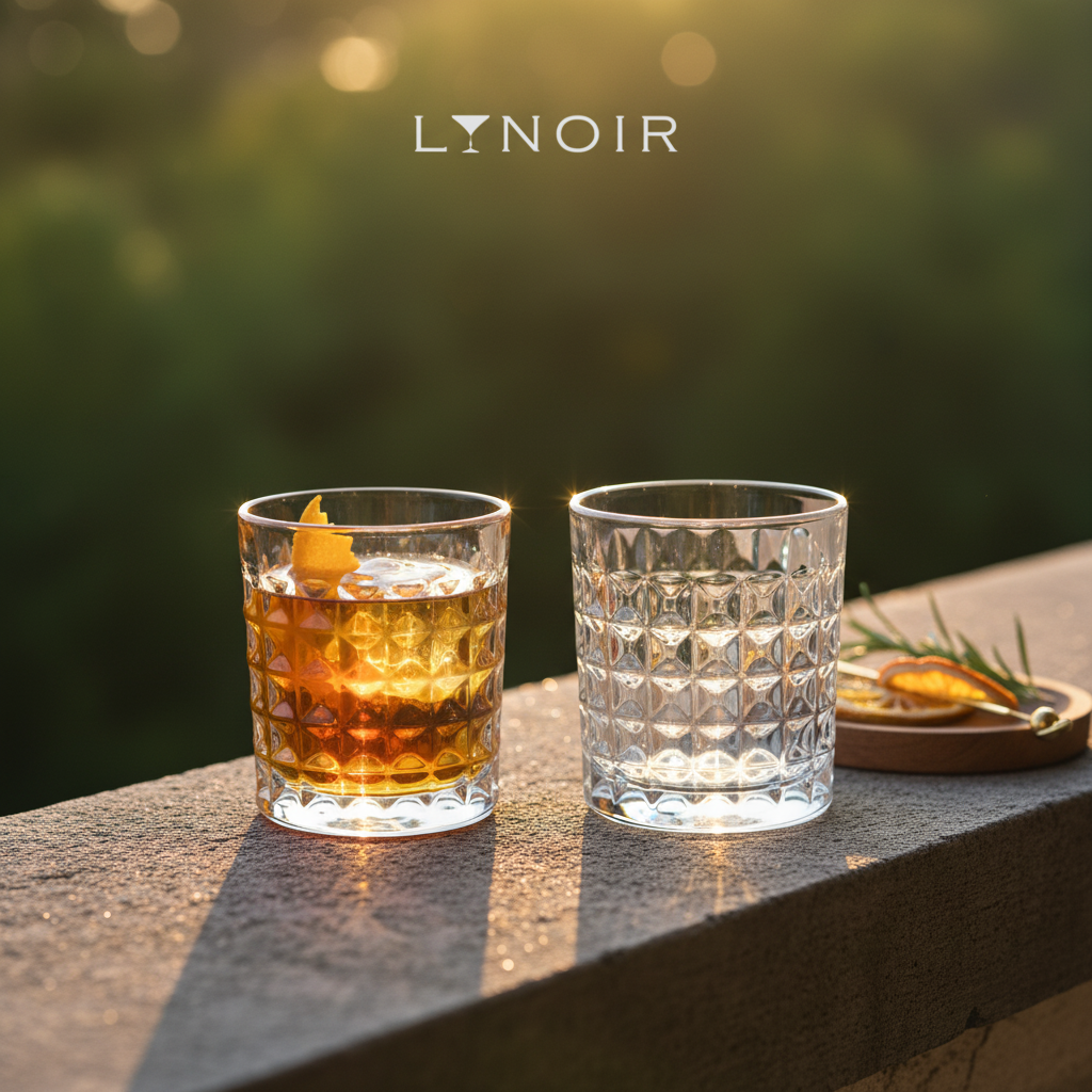 Ly Thủy Tinh Tumbler - Diamond Rock | 270ml | [LYNOIR_LY030