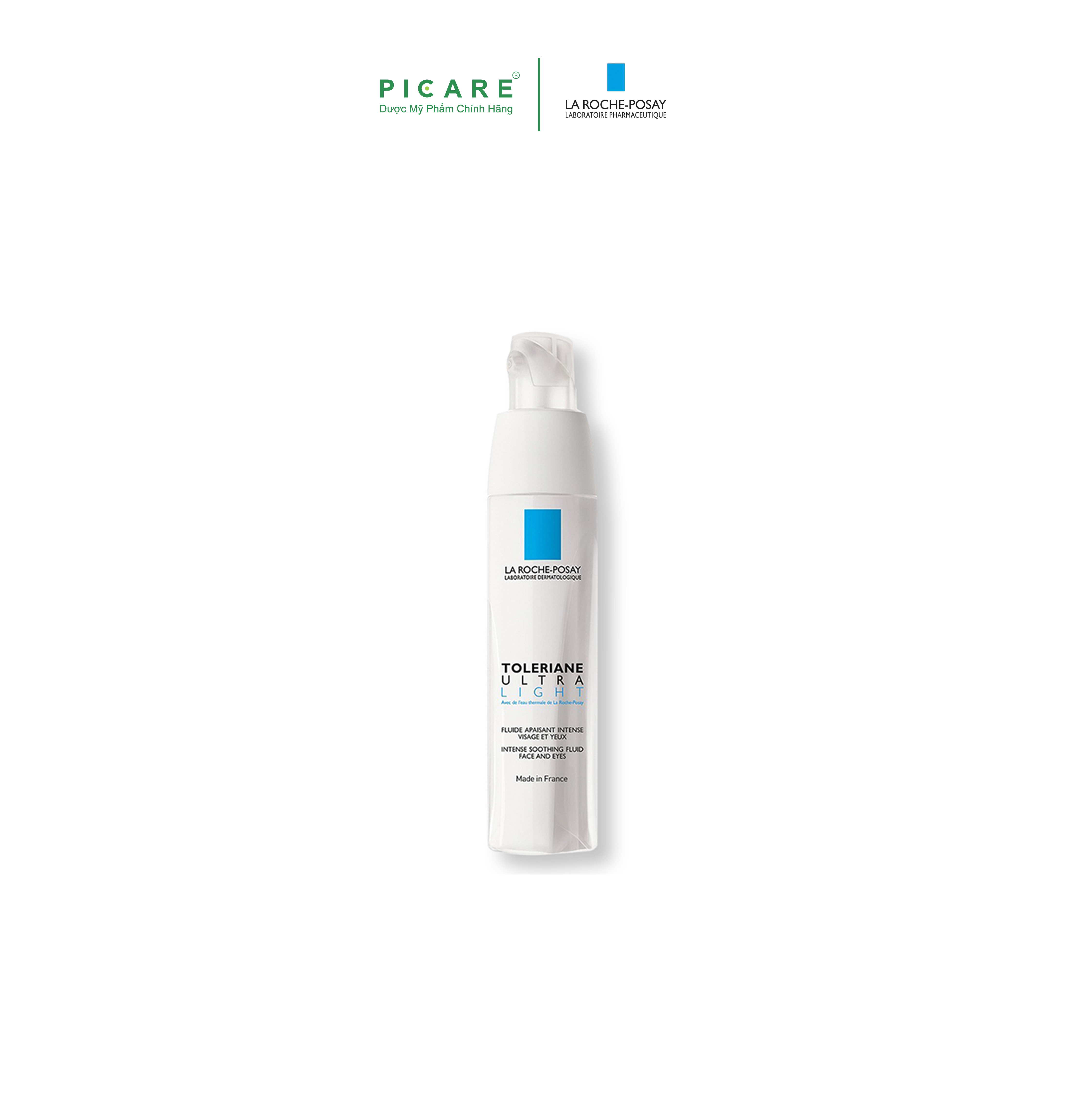 Kem dưỡng làm dịu tức thì &amp; bảo vệ cho da khô rất nhạy cảm &amp; kích ứng La Roche-Posay Toleriane Ultra Light (40ml)