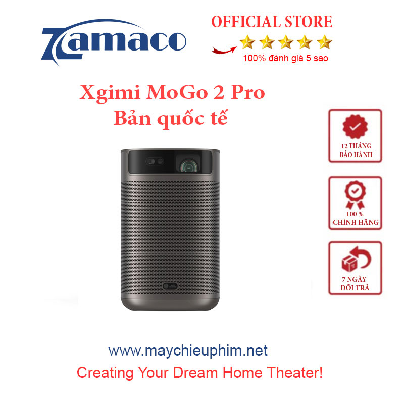 Máy chiếu Xgimi MoGo 2 Pro hàng chính hãng, Bản Quốc Tế - ZAMACO AUDIO