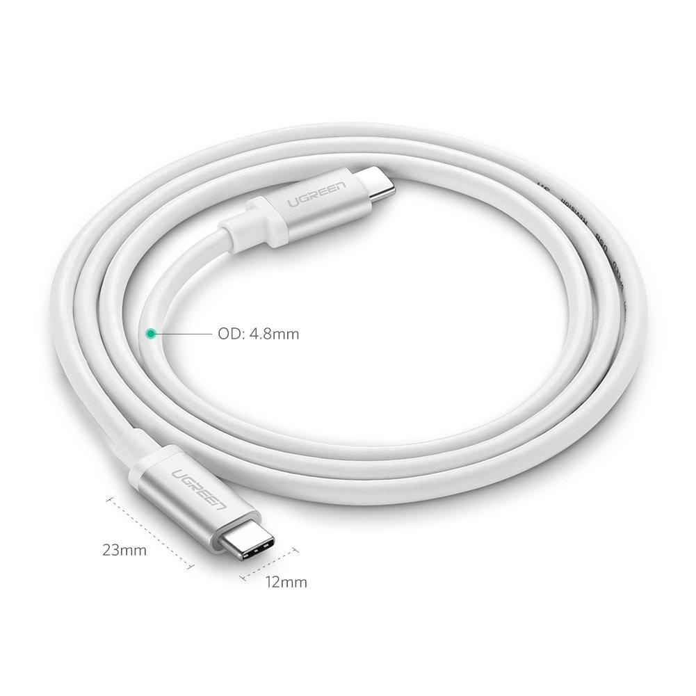 Hình ảnh Cáp USB Type C to USB Type C kết nối sạc, truyền dữ liệu Ugreen 60519 dài 2m chính hãng