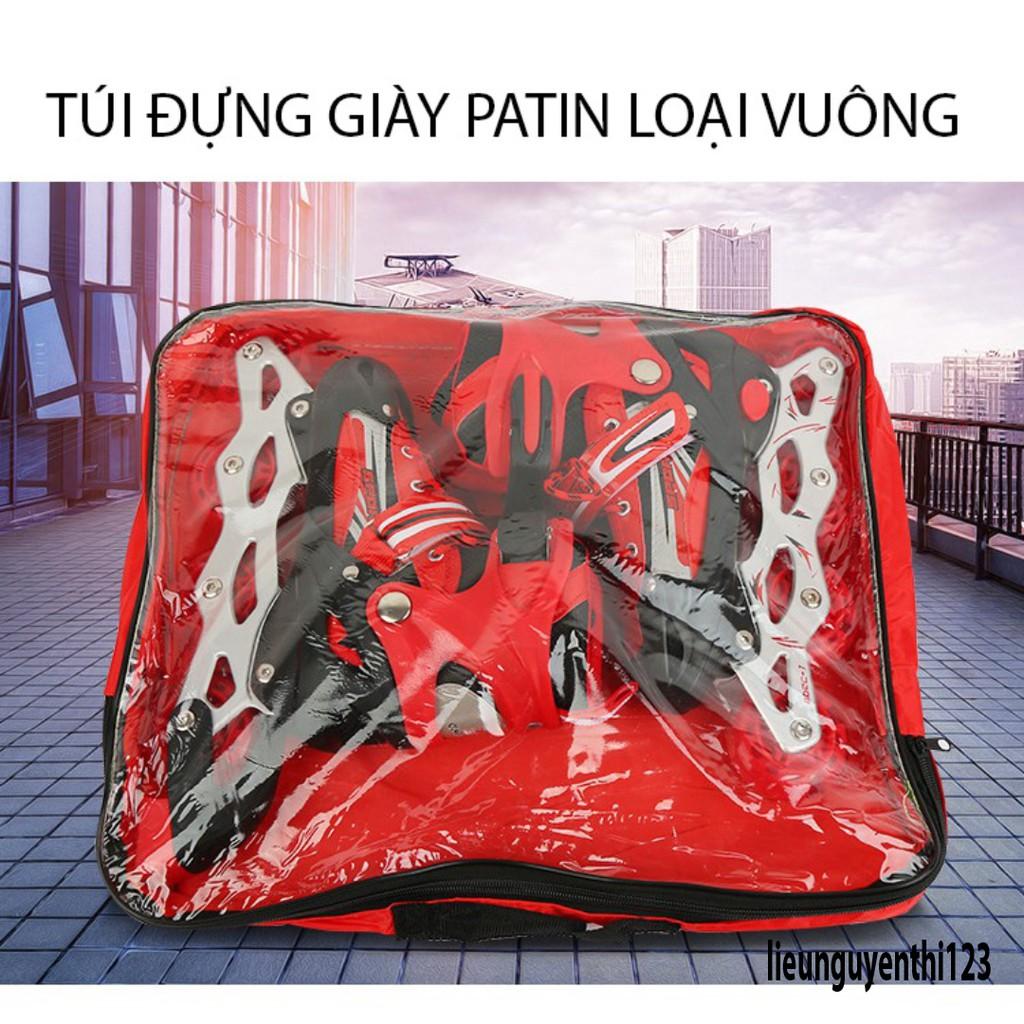 (có sẵn) Túi đựng giày trượt patin loại vuông dùng cho mọi loại giày patin