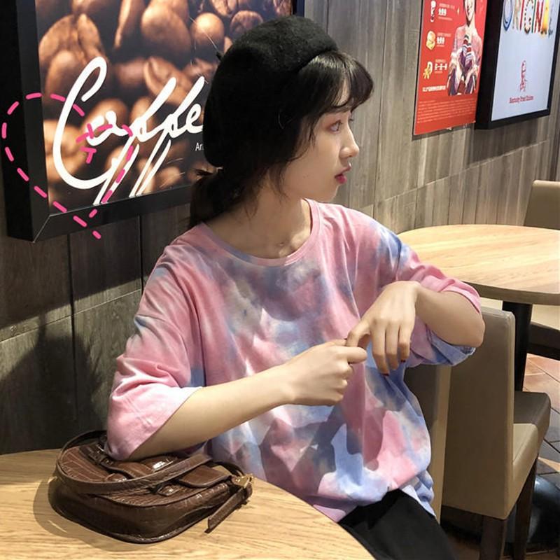 Áo thun nữ cổ tròn tay ngắn