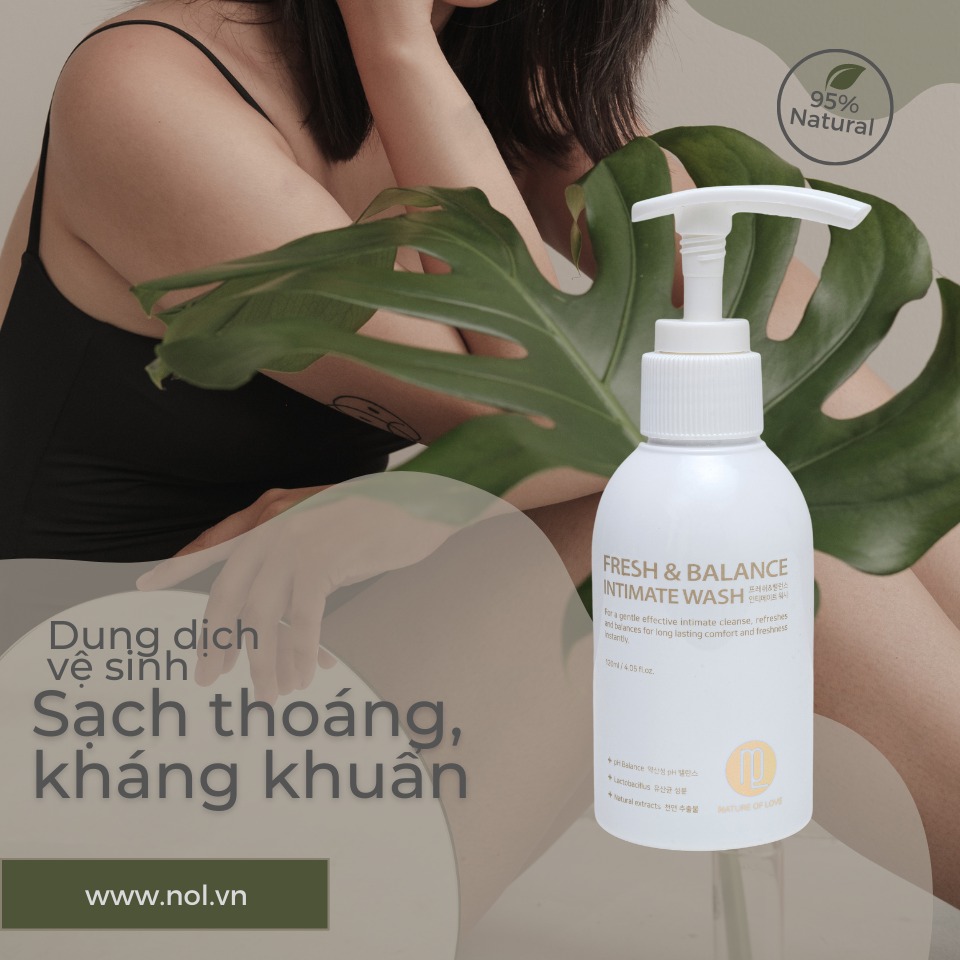 Dung dịch vệ sinh - Fresh & Balance Intimate Wash 120ml