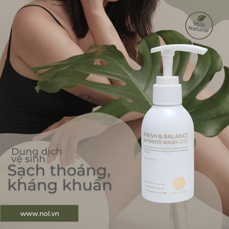 Dung dịch vệ sinh -  Fresh &amp; Balance Intimate Wash 120ml