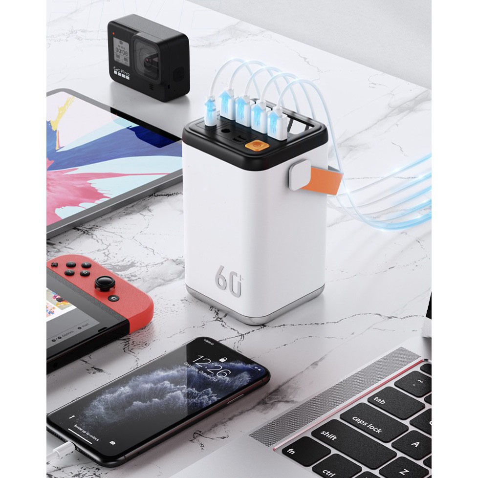 Trạm Sạc dự phòng dung lượng lớn PROJECT 60+ 60.000mAh 36w