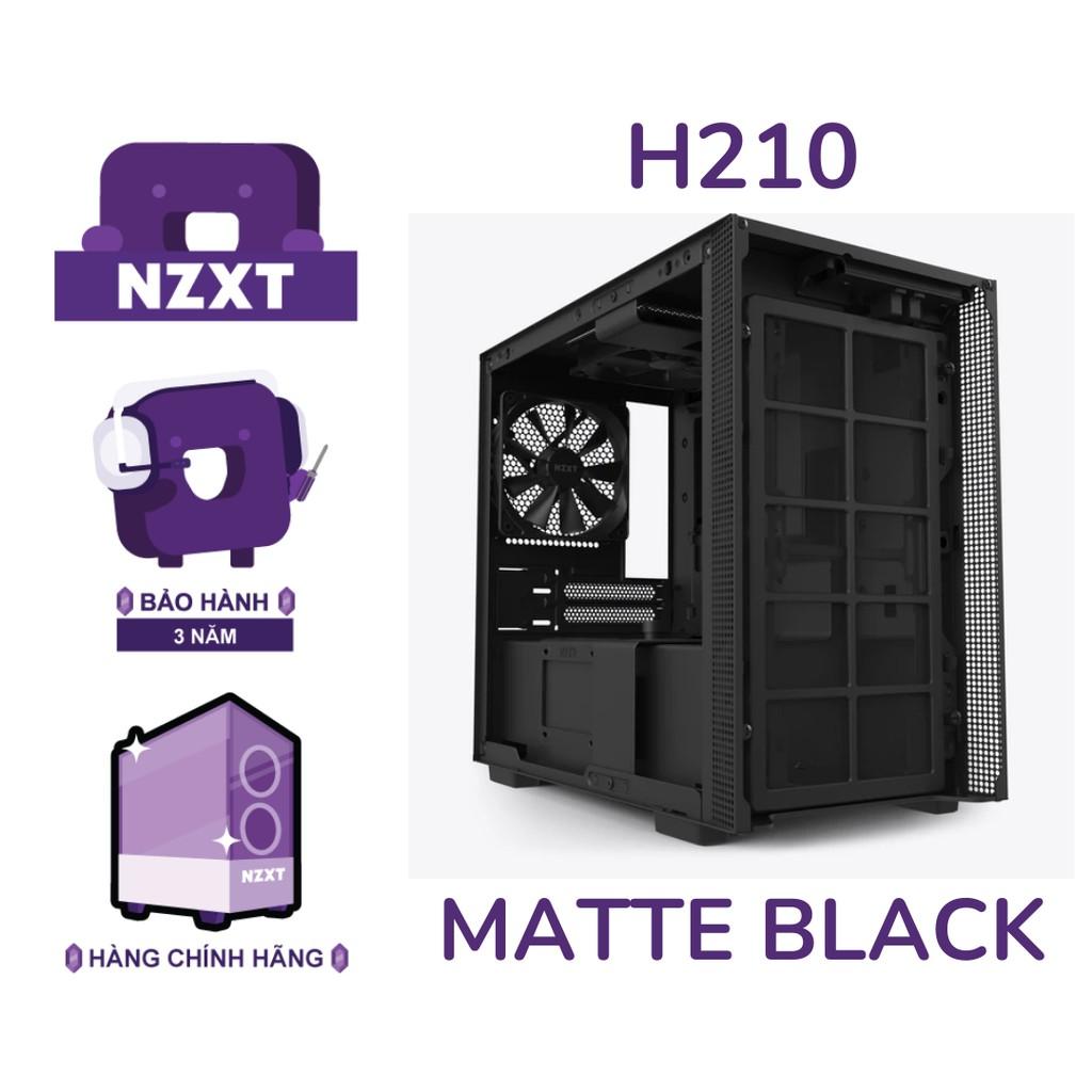 Vỏ Case Máy Tính NZXT H210 Màu Đen- Hàng Chính Hãng