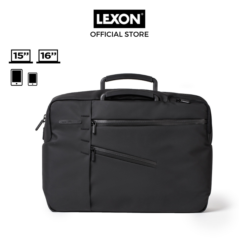 Ba lô laptop LEXON size 15inch có quai xách ngang - CHALLENGER DOCUMENT BACKPACK - Hàng chính hãng