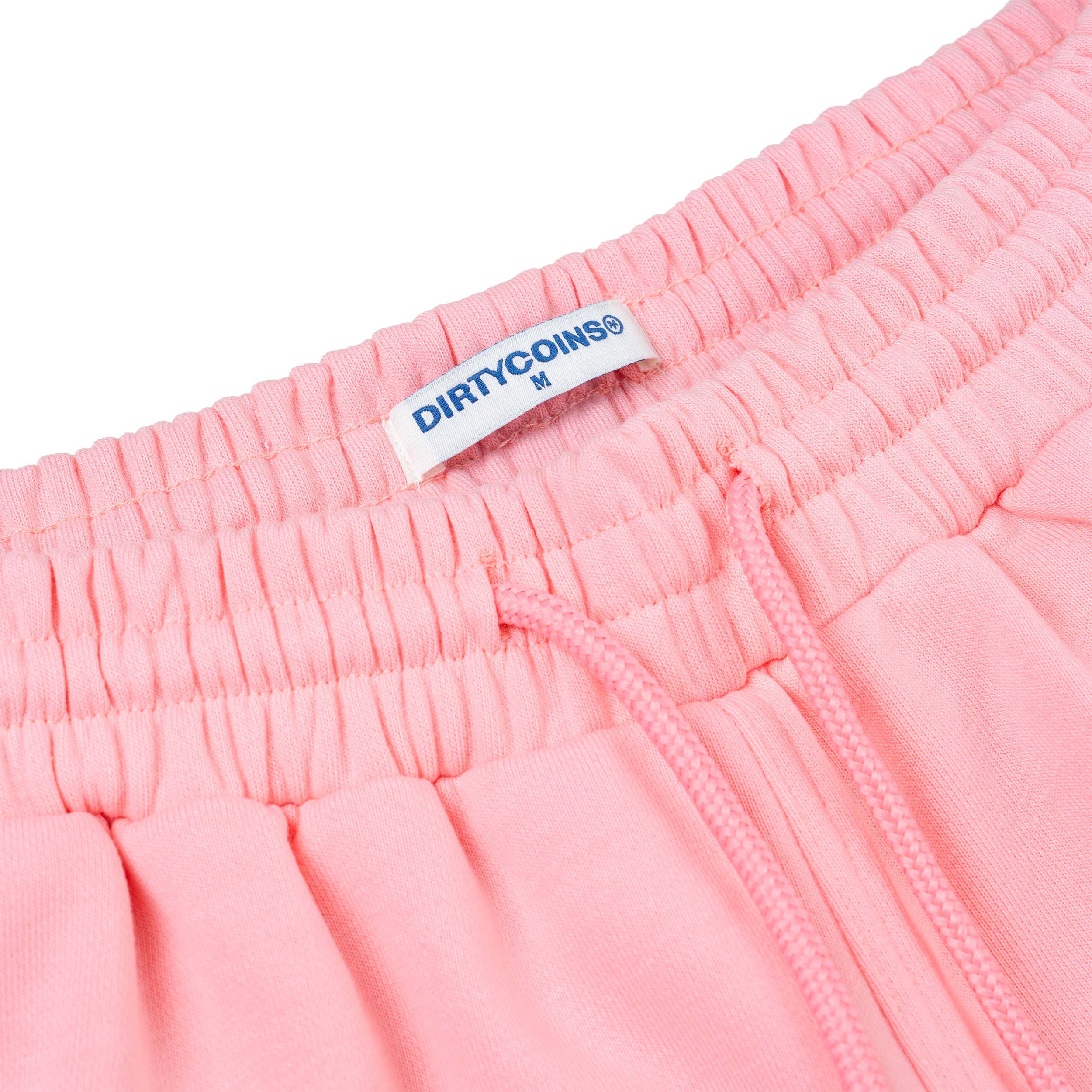 Combo Quần Áo DirtyCoins Sweatshirt Academy Script + Sweatshorts Academy - Pink