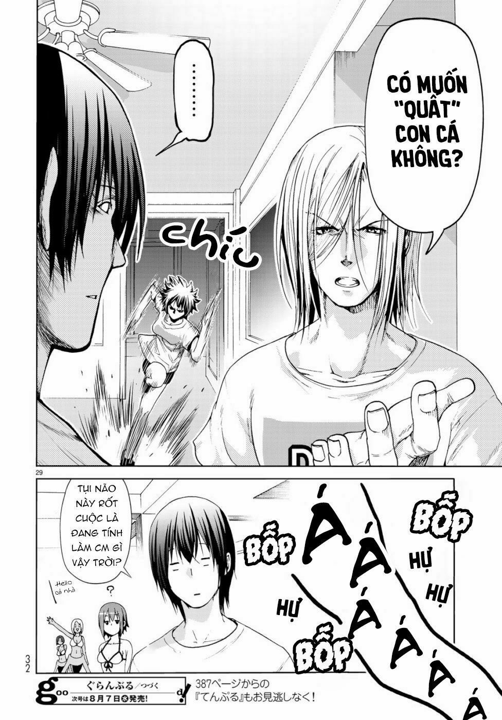 cô gái thích lặn - grand blue chapter 54 28