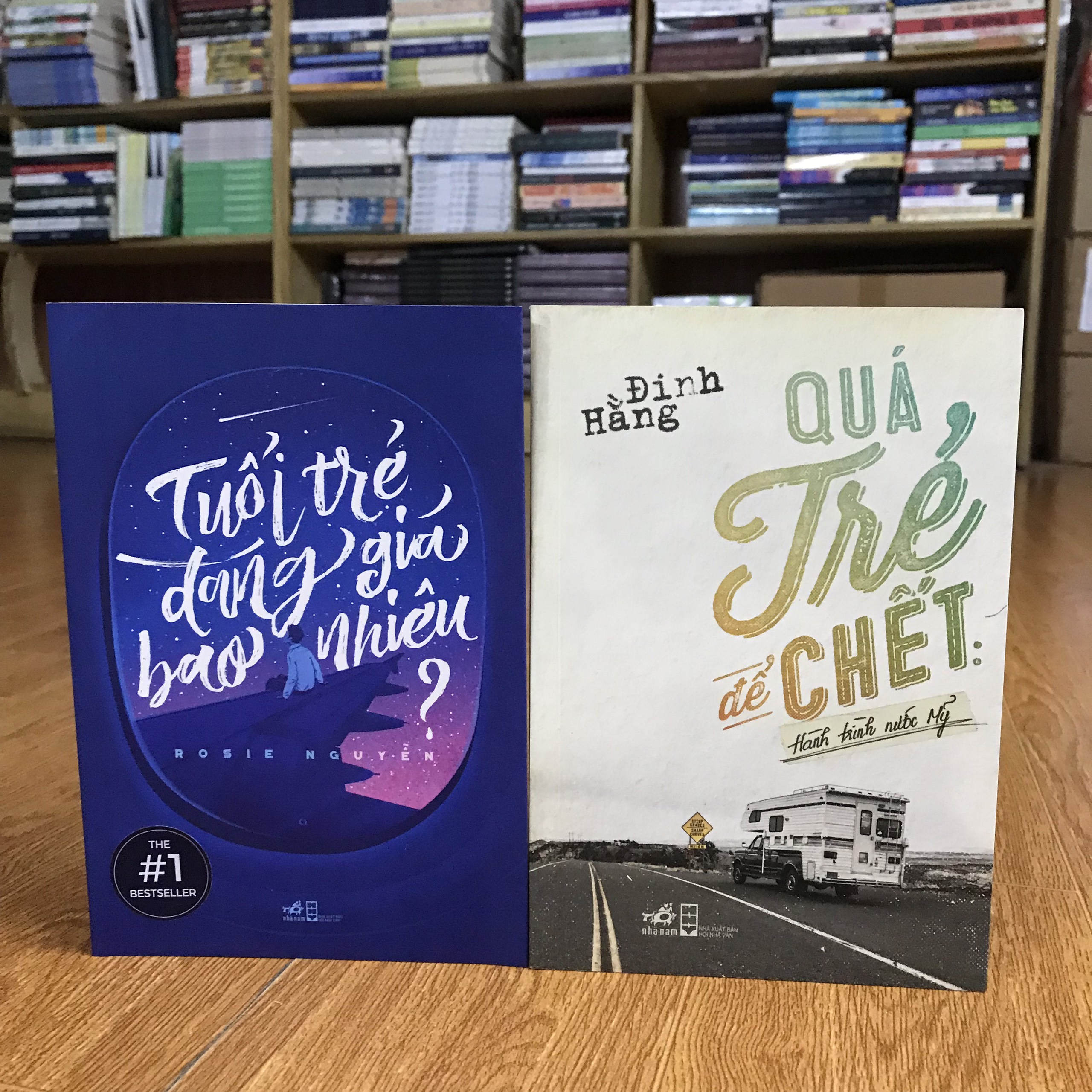 Combo sách du ký tuổi thanh xuân: QUÁ TRẺ ĐỂ CHẾT HÀNH TRÌNH NƯỚC MỸ + TUỔI TRẺ ĐÁNG GIÁ BAO NHIÊU (tặng kèm bookmark)